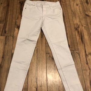 Old Navy Rockstar White Denim Jeans